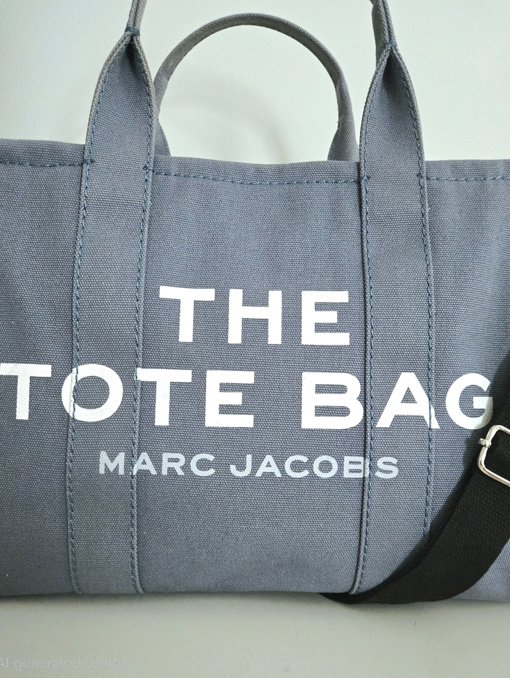 Authentic Marc Jacobs Canvas Tote Messenger Work Travel‎ Laptop Bag